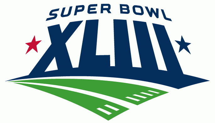 Super Bowl XLIII Primary Logo iron on transfers for clothing